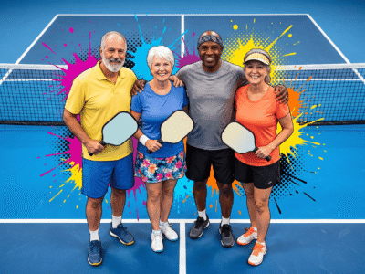 Seniors (50+) Beginner Pickleball — Level 1
